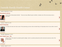 Tablet Screenshot of blogs.eastsidefamilyhealth.com